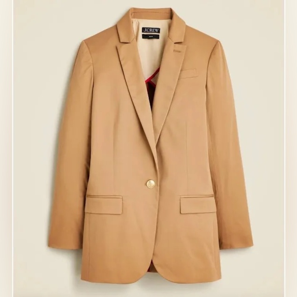 J Crew Petite Alfie Blazer in Chino NWT